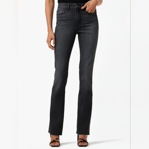 JOE'S JEANS Amber High Rise Curvy Bootcut Size 32 Faded Black